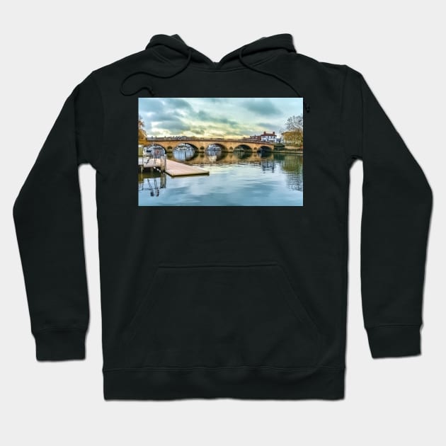 Henley on Thames Bridge Hoodie by IanWL